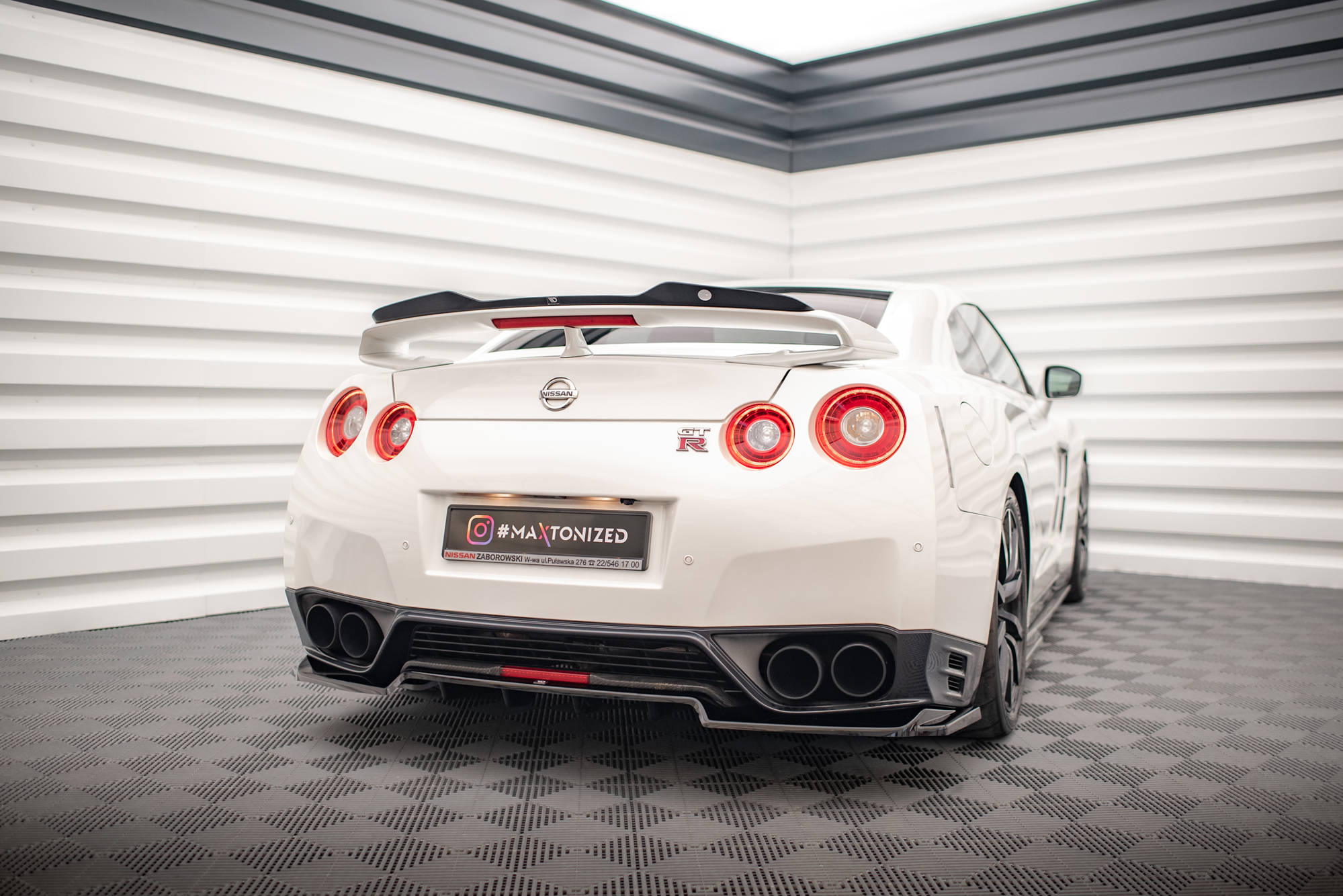 Diffuser Nissan GTR R35 Facelift - Bilde 3