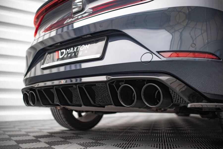 Baksplitter Med Eksosgrill Wydechu Seat Leon FR Hatchback Mk4 – bilde 2 av 8