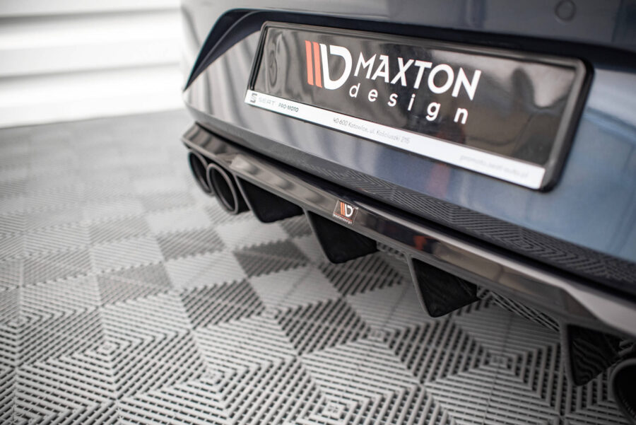 Baksplitter Med Eksosgrill Wydechu Seat Leon FR Hatchback Mk4 – bilde 3 av 8