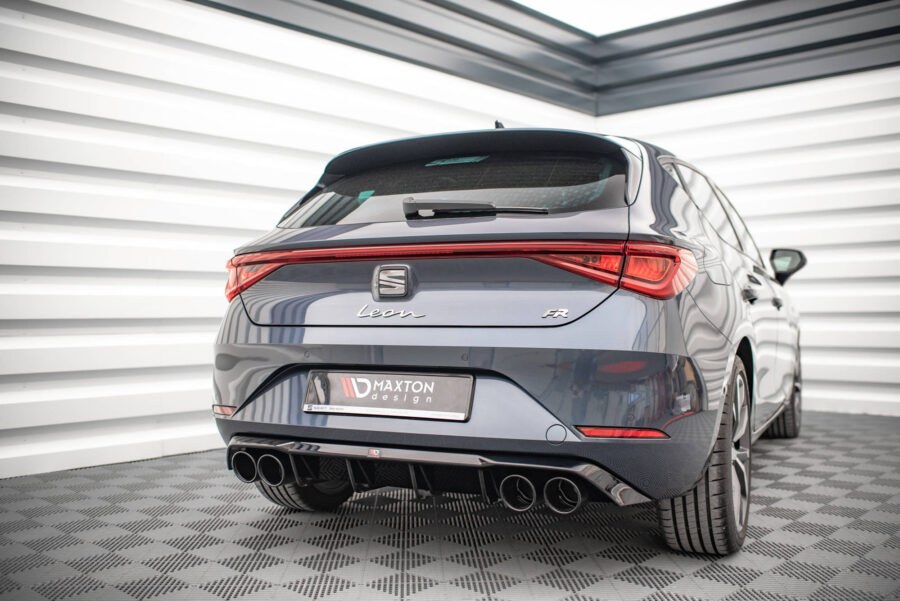 Baksplitter Med Eksosgrill Wydechu Seat Leon FR Hatchback Mk4 – bilde 1 av 8