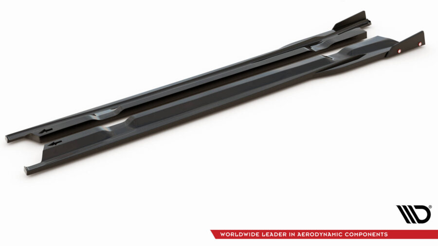 Sideskjørt Med Flaps Nissan GTR R35 Facelift – bilde 4 av 5