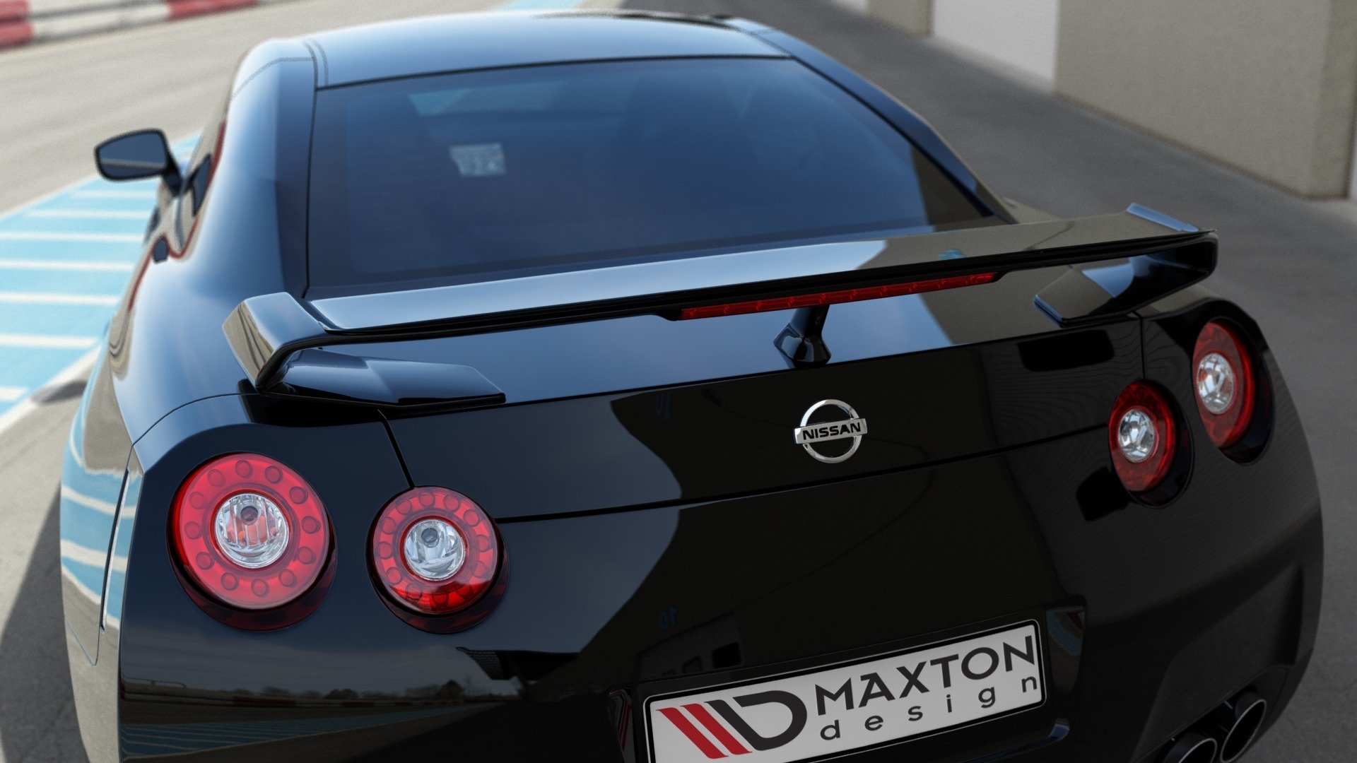 Spoiler Cap NISSAN GT-R COUPE (R35-SERIES) - Bilde 3