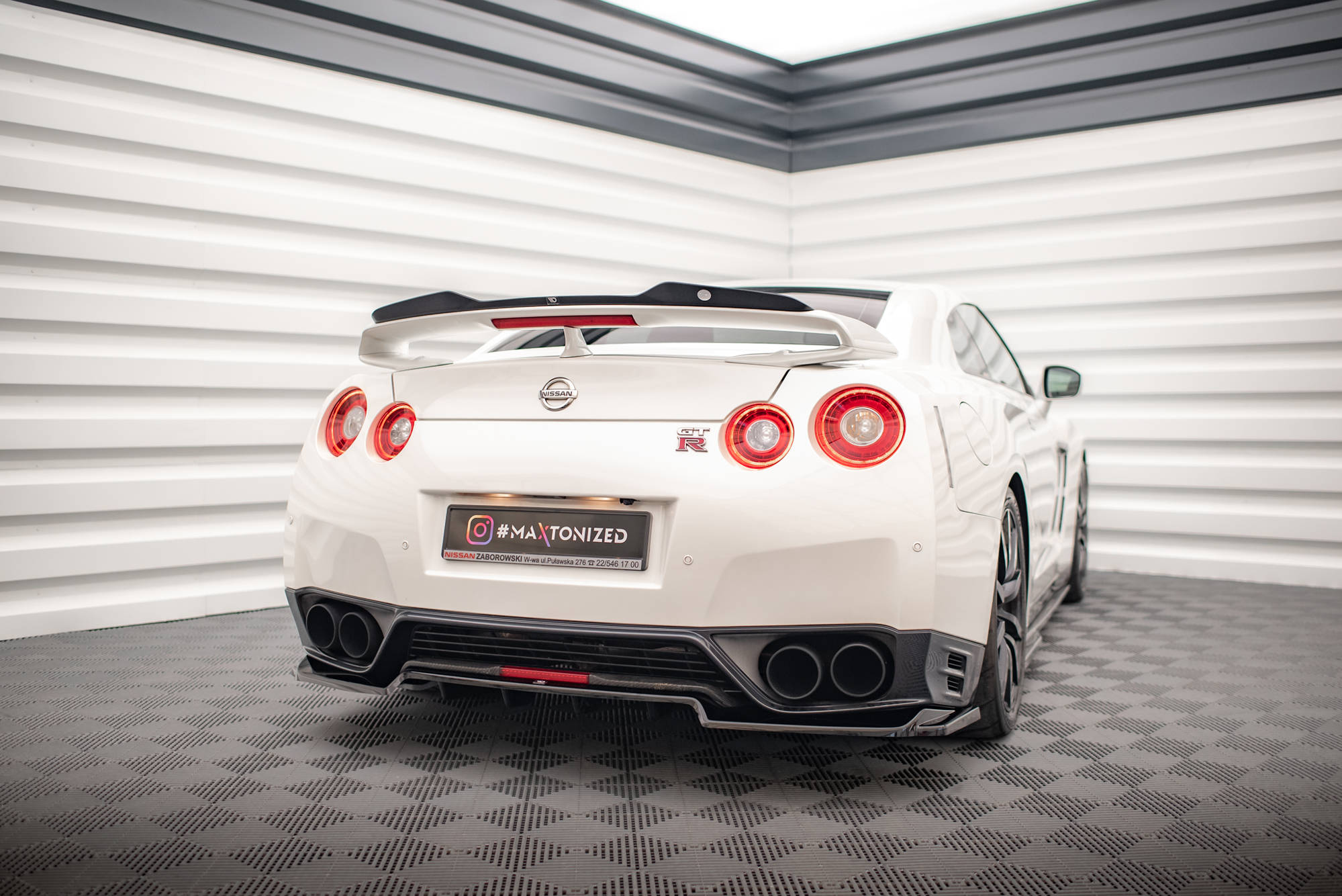 Spoiler Cap Nissan GTR R35 Facelift - Bilde 2