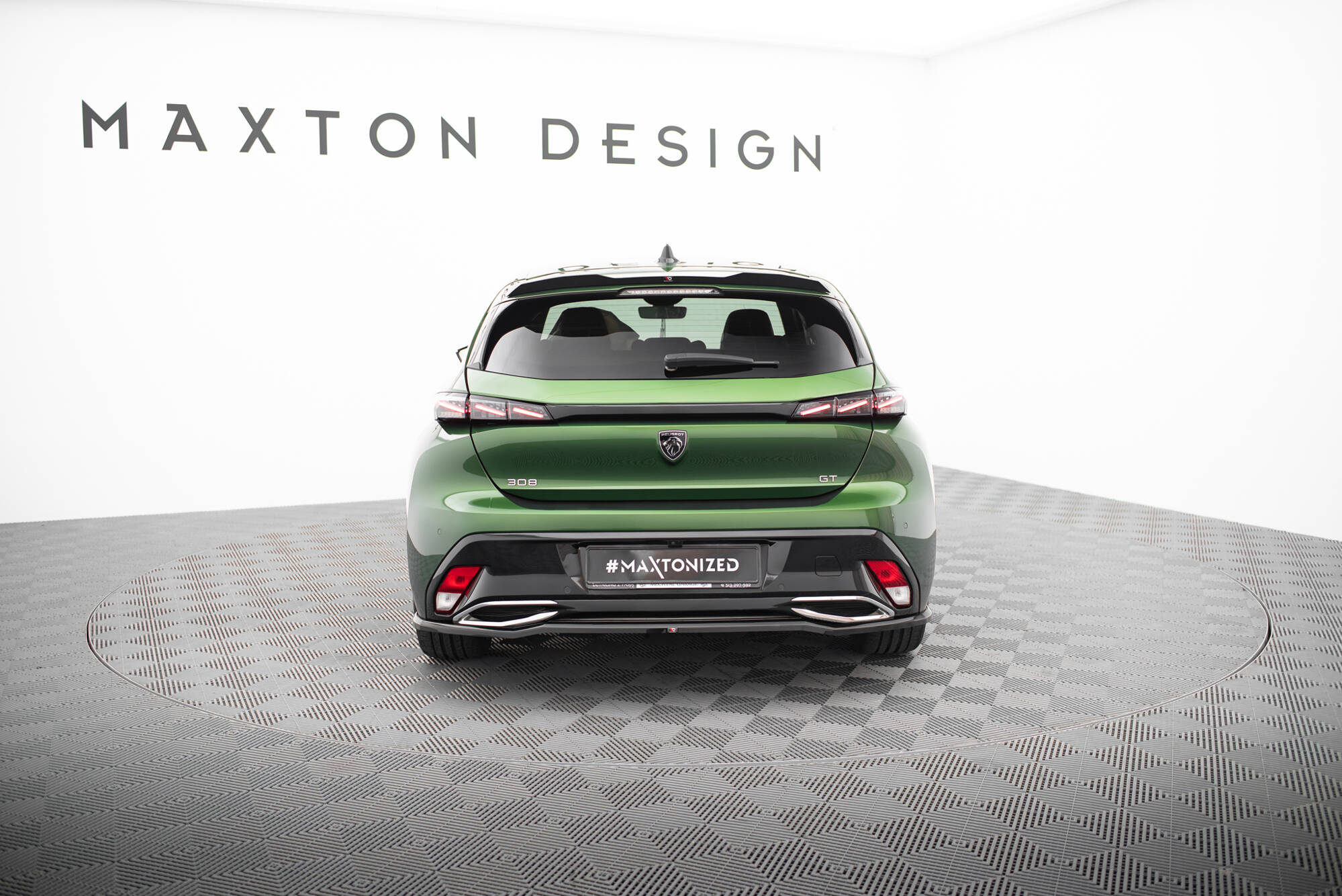 Spoiler Cap Peugeot 308 GT Hatchback Mk3 - Bilde 2