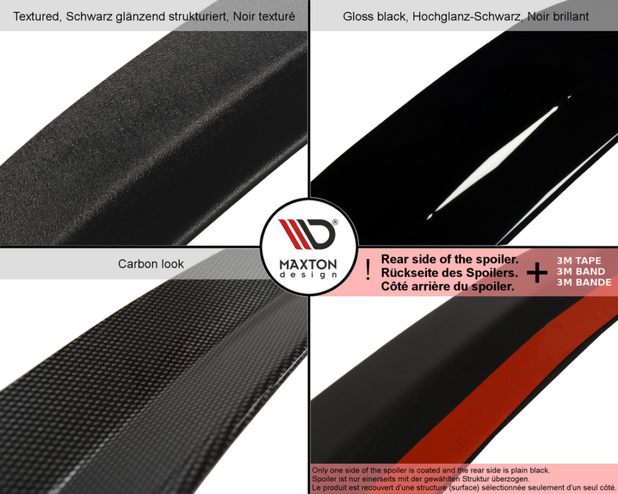 Spoiler Cap RENAULT CLIO MK3 RS – bilde 4 av 4