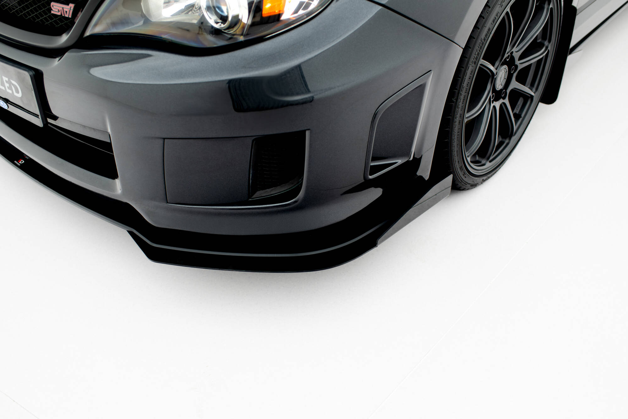 Frontleppe Street Pro Med Flaps Subaru Impreza WRX STI Mk3 Facelift - Bilde 4