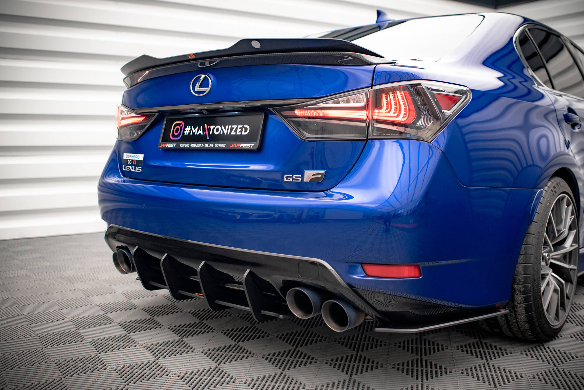 Diffuser Street Pro Lexus GS F Mk4 Facelift