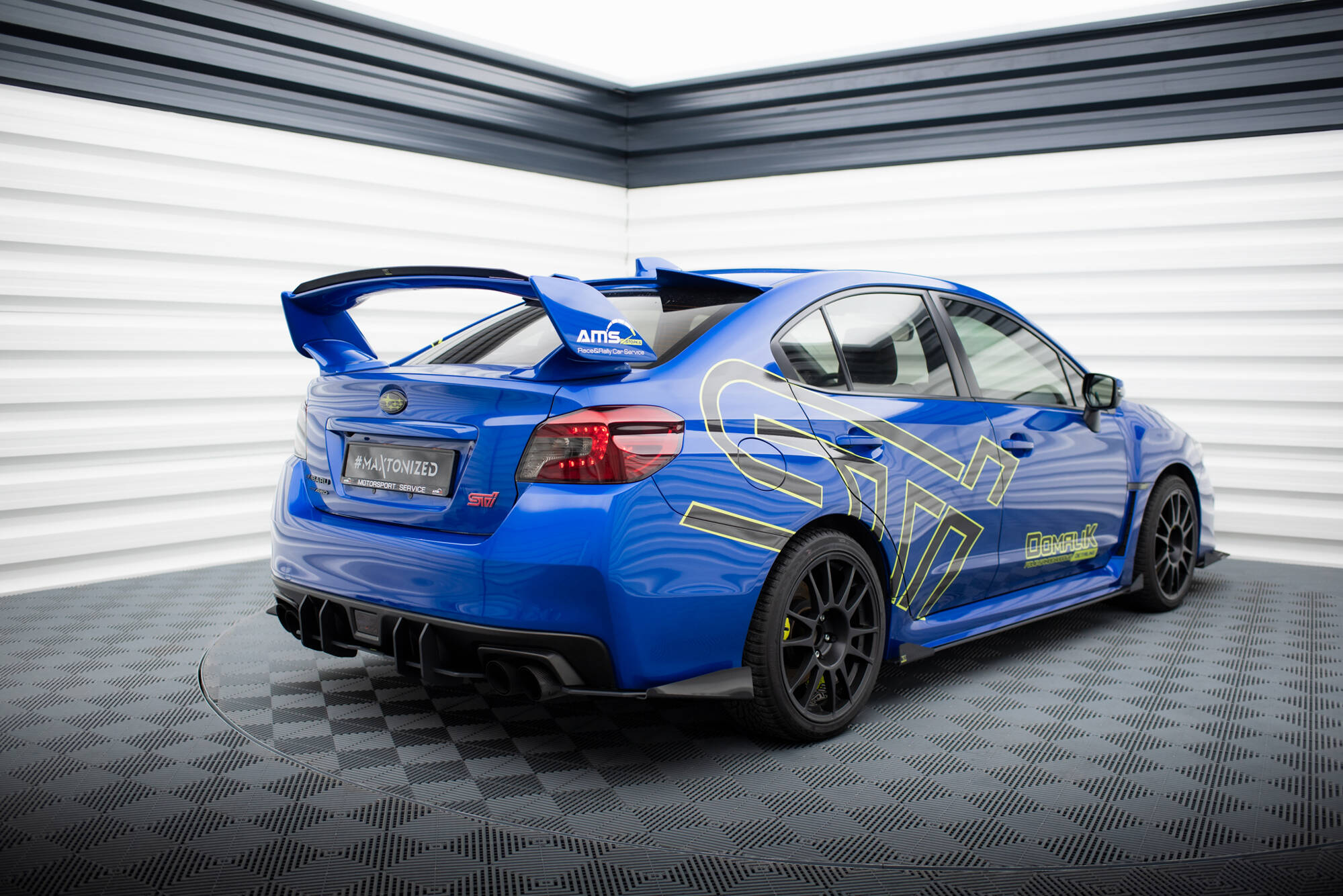 Bakre Flaps Street Pro Med Flaps Subaru WRX STI Mk1 - Bilde 3