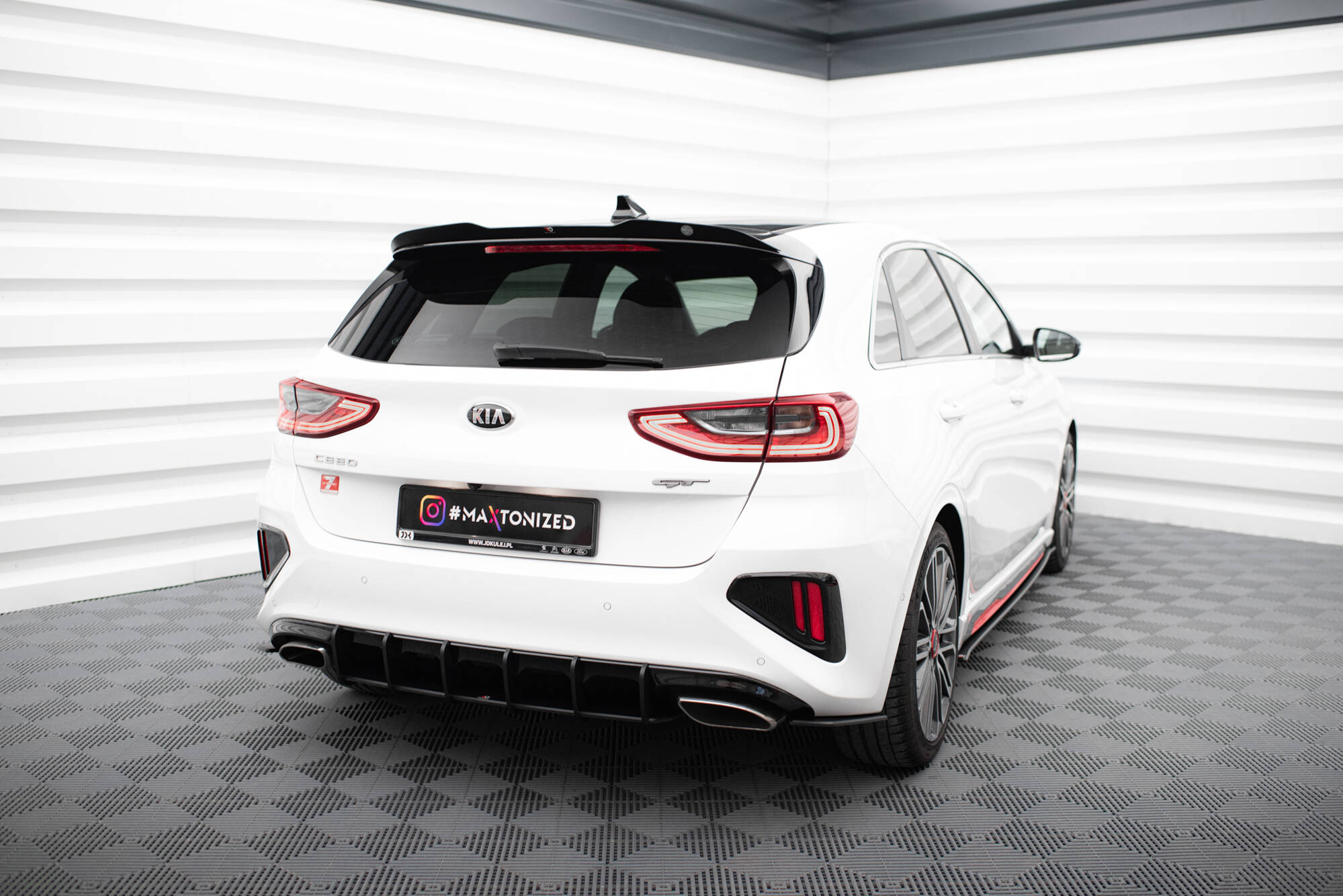 Bakre Flaps Street Pro Kia Ceed GT Mk3 - Bilde 2