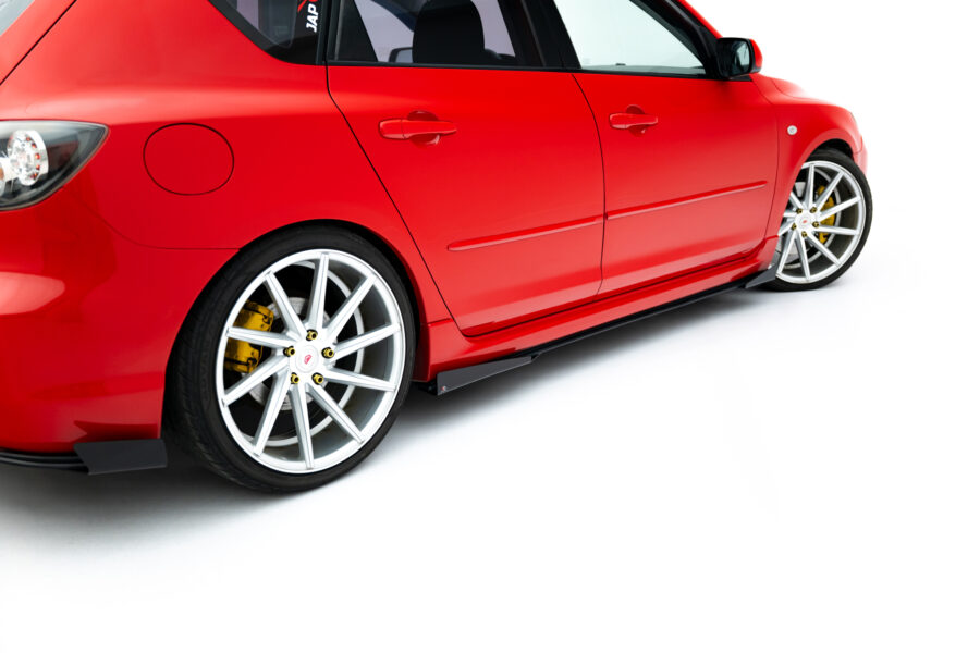 Sideskjørt Street Pro Med Flaps Mazda 3 MPS Mk1 – bilde 2 av 5