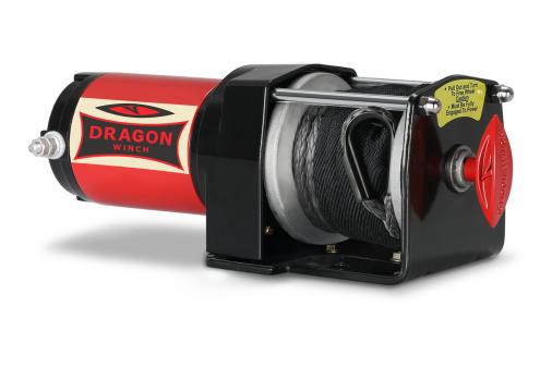 Vinsj 3000Lbs ST (1360 kg) Dragon Winch Maverick Syntetisk Tau - Bilde 3