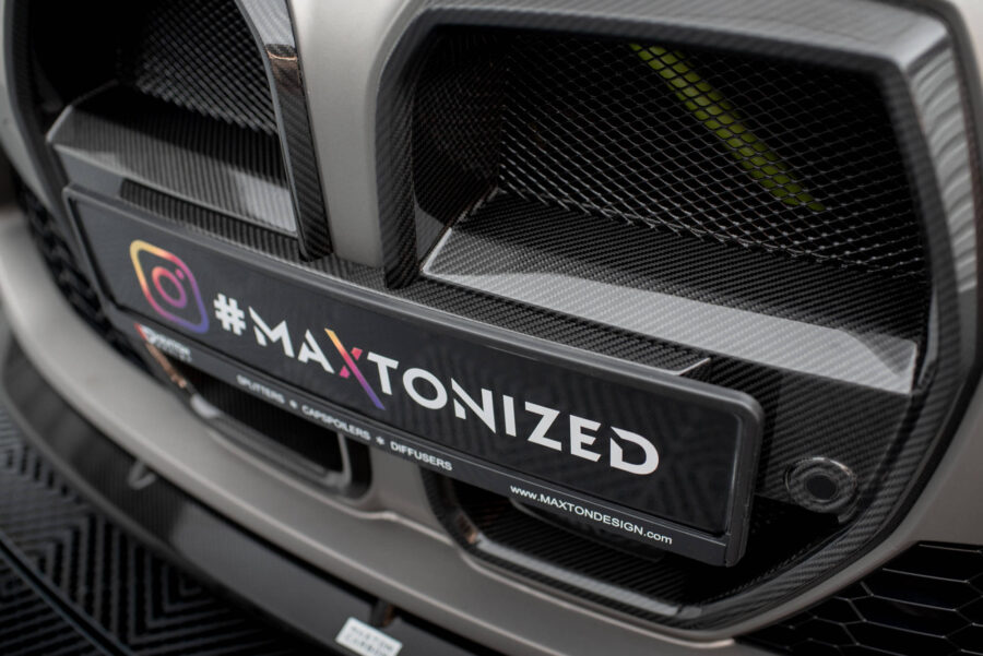 Karbon Grill BMW M4 G82 / M3 G80 - med radar – bilde 3 av 13