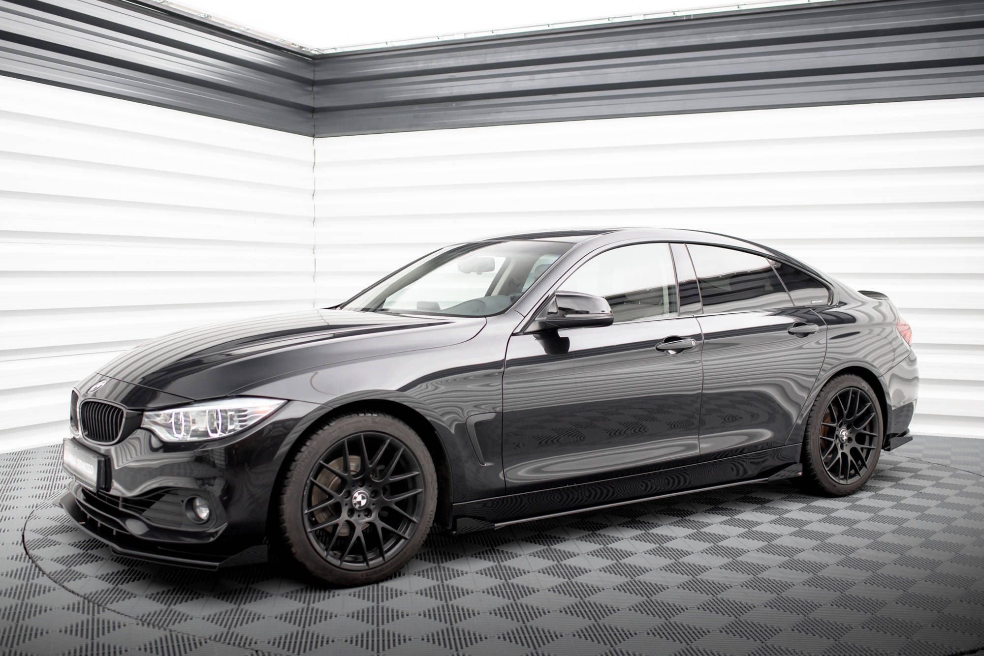 Sideskjørt Street Pro + Flaps BMW 4 Gran Coupe F36 - Bilde 2