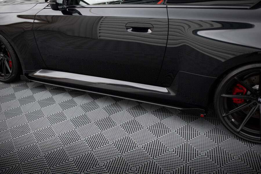 Sideskjørt Street Pro V.1 + Flaps BMW M2 G87 – bilde 4 av 5