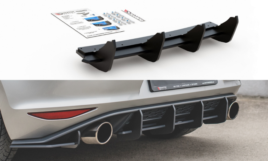 Diffuser Street Pro V.1 Vw Golf 7 GTI – bilde 1 av 15