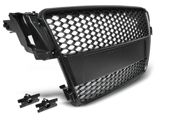 Grill Audi A5 07-06.11 Sport Matt Svart