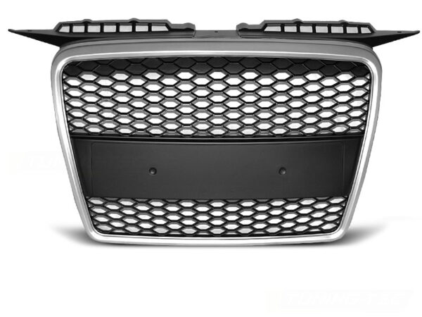 Grill Audi A3 06.05-03.08 Sport Sølv/Svart