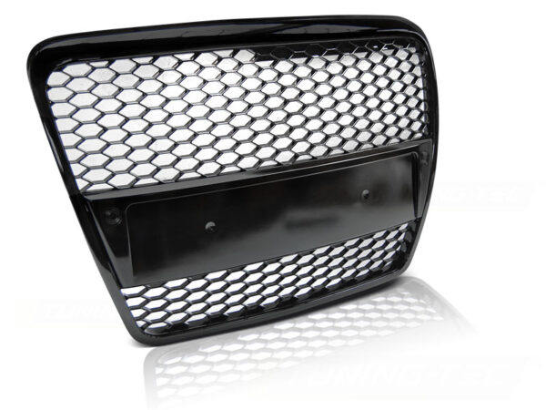 Grill Audi A6 (C6) 04.04-08 Sport Blank Svart