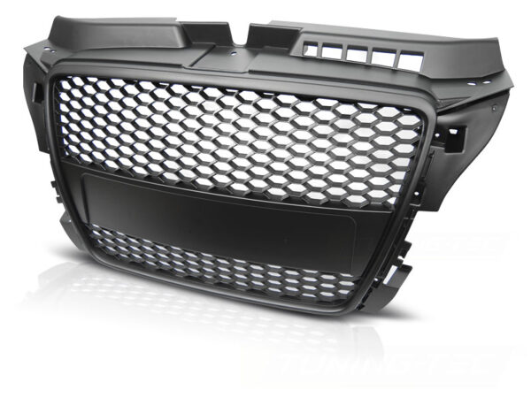 Grill Audi A3 (8P) 04.08-07.12 Sport Matt Svart