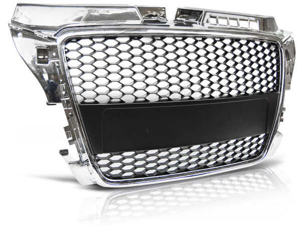 Grill Audi A3 (8P) SPORT 08-12 Sport Krom/Svart