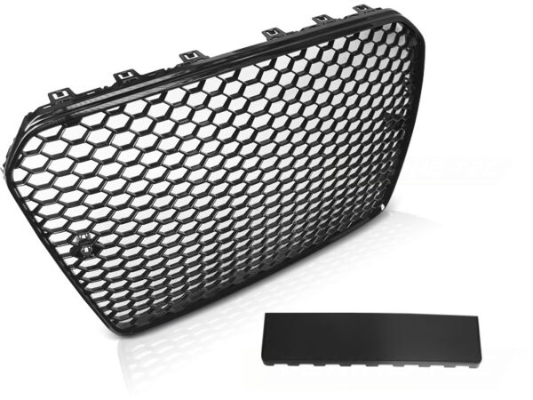 Grill Audi A5 11-16 Sport PDC Blank Svart