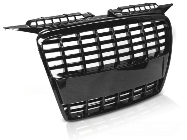 Grill Audi A3 05-08 Sport Blank Svart