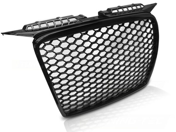 Grill Audi A3 05-08 Sport Blank Svart
