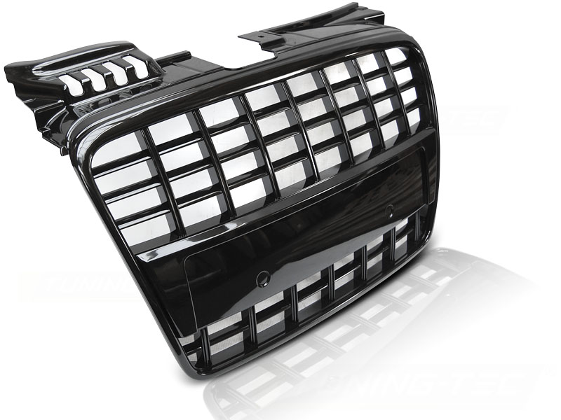 Grill Audi A4 B7 04-08 Glossy Black S8 Look