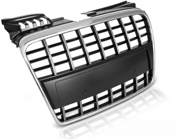 Grill Audi A4 B7 04-08 Sport Krom/Svart