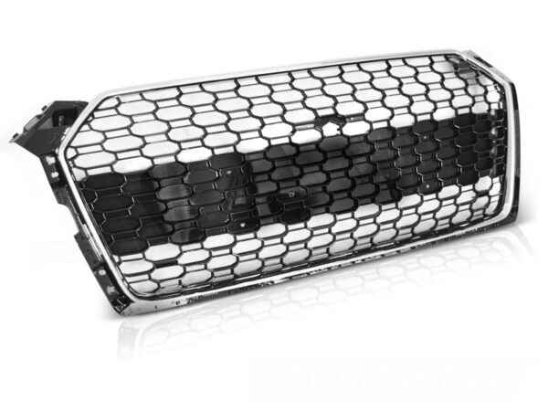 Grill Audi A5 16-19 Sport Krom/Svart