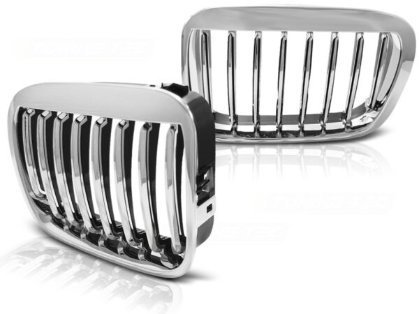Grill BMW E46 05.98-08.01 S/T Krom