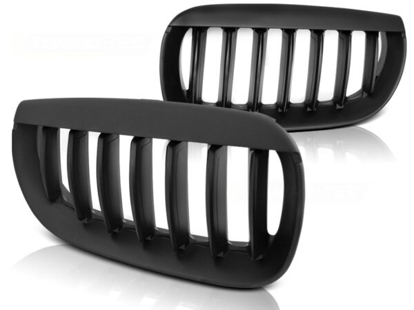 Grill BMW X3 E83 04-06 Matt Svart