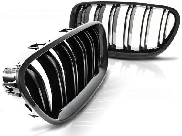 Grill BMW F10/F11 10-16 Sport Style Blank Svart