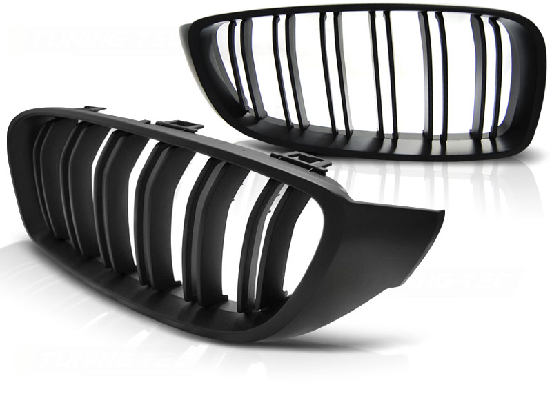 Grill Bmw F32 / F33 / F36 13- M4 Look Matt Black