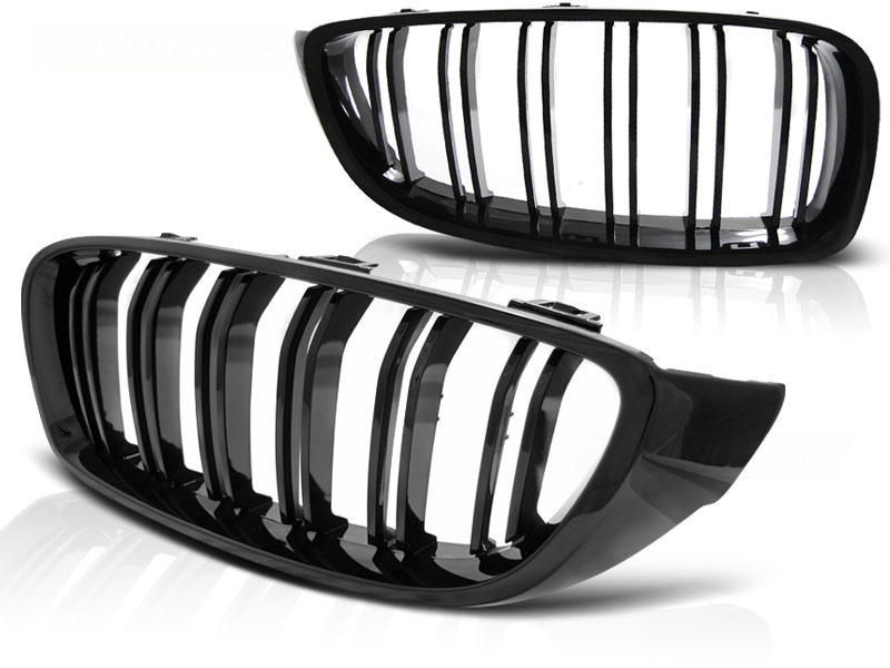 Grill Bmw F32 / F33 / F36 13- Glossy Black M4 Look