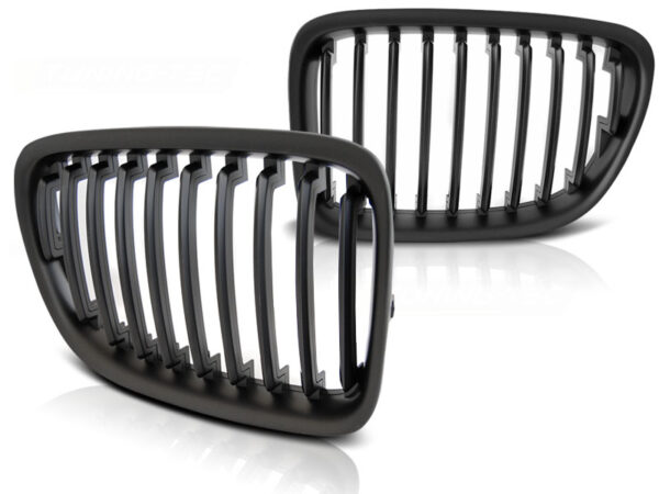 Grill BMW X1 E84 10.09-08.12 Matt Svart