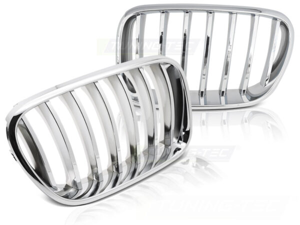 Grill BMW X3 F25 10-07.14 Krom