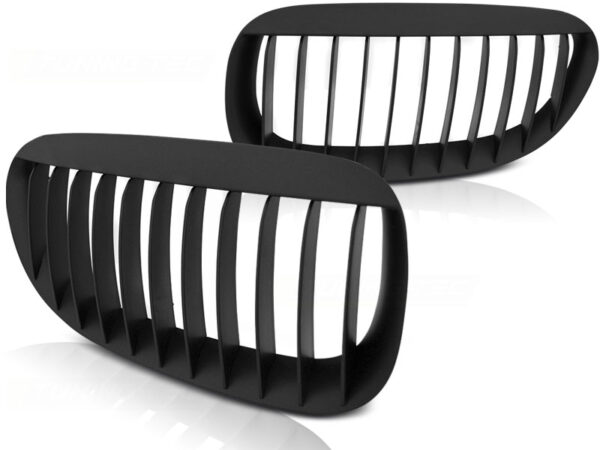 Grill BMW E63/E64 02-10 Matt Svart