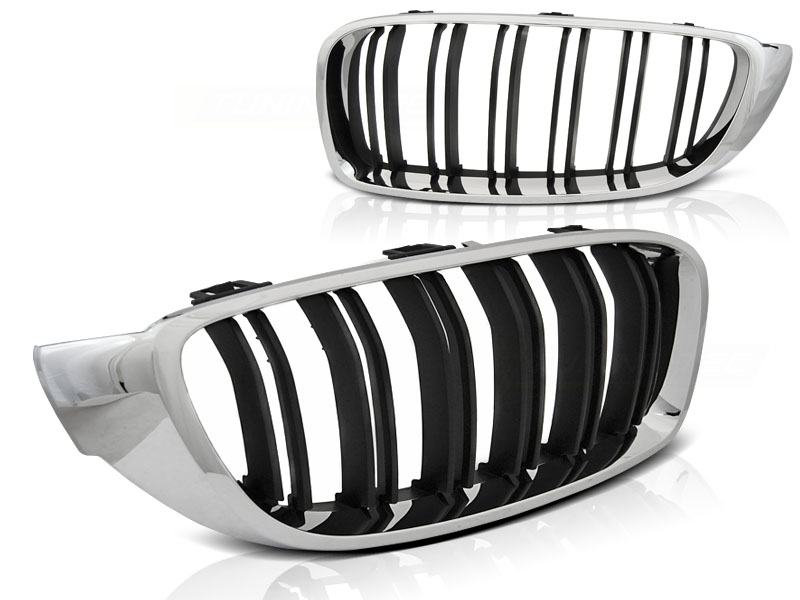 Grill Bmw F32 / F33 / F36 13- M4 Look Chrome Black