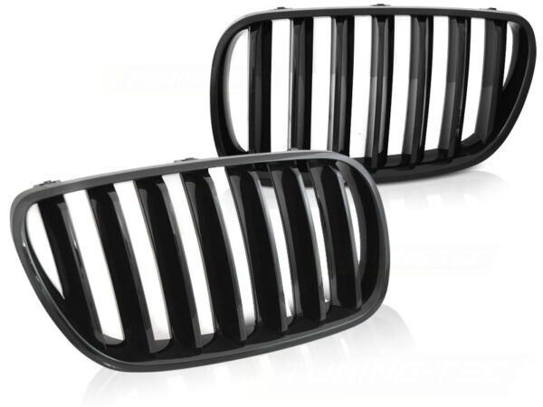 Grill BMW X3 E83 LCI 06-10 Blank Svart