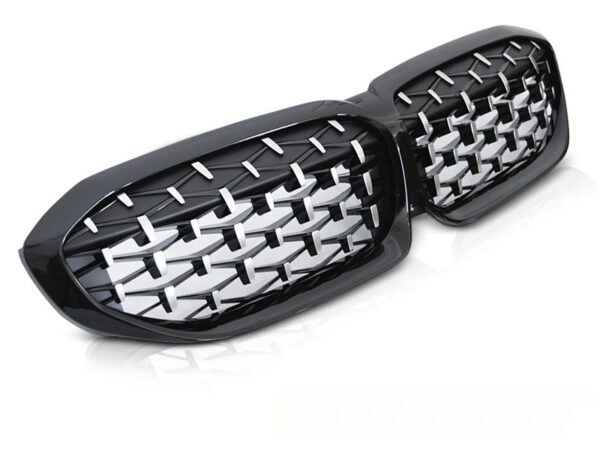Grill BMW G20/G21 19-22 Diamond Style Blank Svart