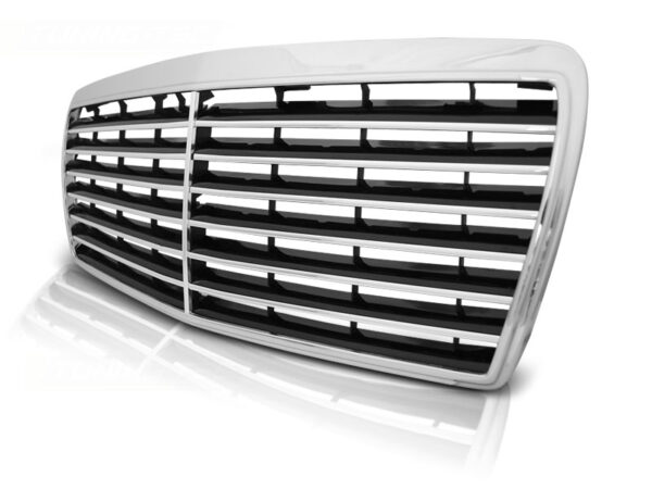 Grill Mercedes W124 E-Class 05.93-06.95 Krom