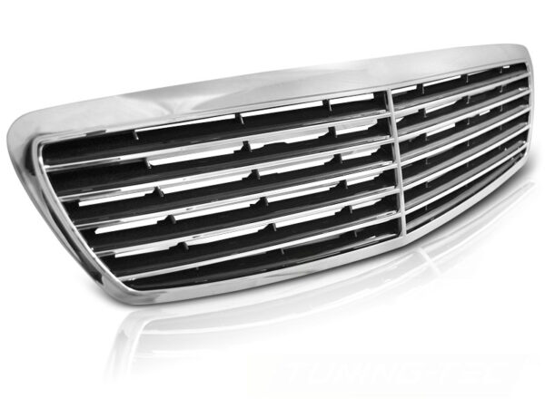 Grill Mercedes W211 E-Class 02-06 Krom