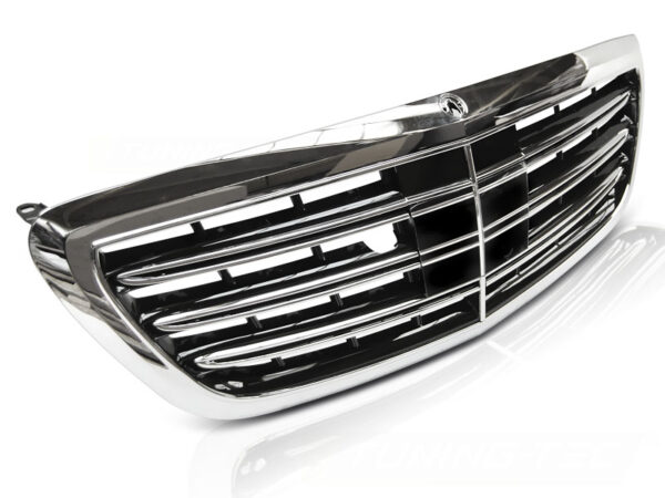 Grill Mercedes S-CLASS W222 13-20 with NIGHT VIEW Sport Krom