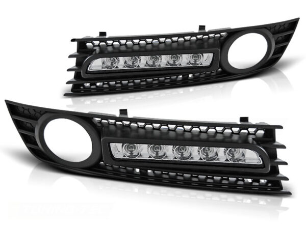 Tåkelys Deksel Audi A4 01-04 Led Drl