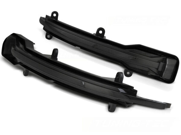 Speil Blinklys Audi Q5 12-17 / Q7 09-15 Smoke Led Seq – bilde 2 av 2