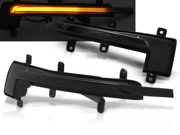 Speil Blinklys Audi TT 8J 06-14 Smoke Led Seq – bilde 1 av 2