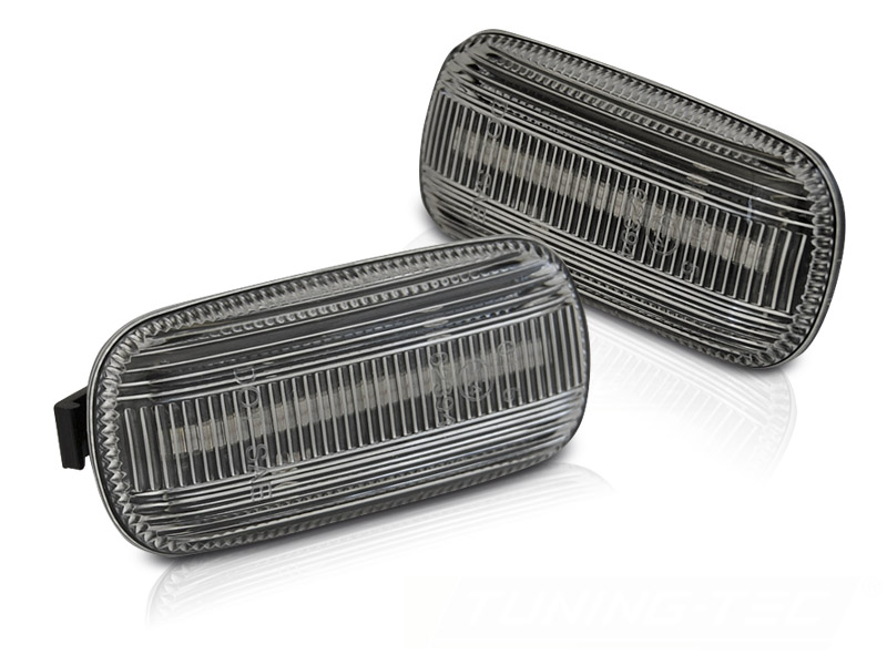 Blinklys Audi A4 B6 / B7 / A3 8P / A6 C6 White Led Seq - Bilde 2