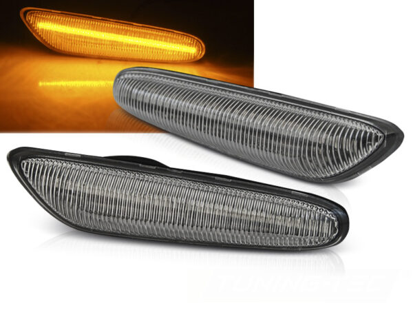 Blinklys Bmw E46 / E60 / E87 / E90 White Led Seq – bilde 1 av 2