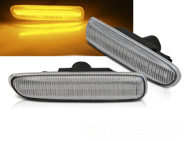 Blinklys Bmw E46 Chrome Led Seq – bilde 1 av 2